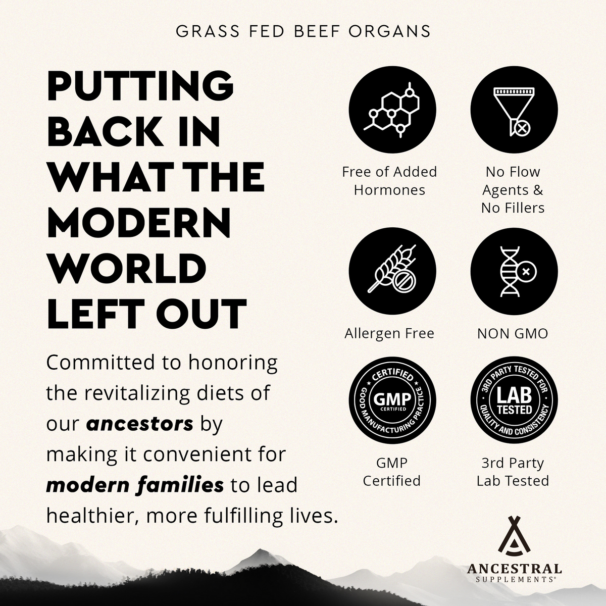 Grass Fed Beef Organs