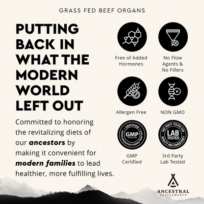 Grass Fed Beef Organs